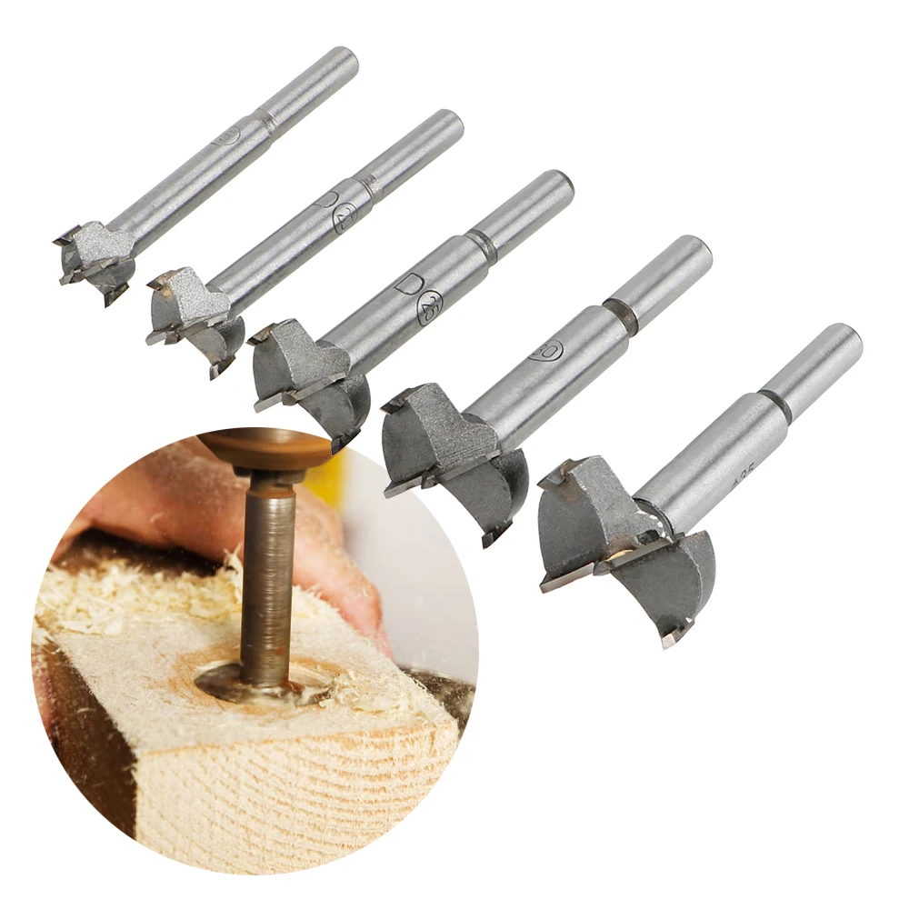 Hinge Boring Woodworking Hole Saw Cutter 15/20/25/30/35MM Drilling Pilot Holes Drill Bit Wood Drilling Woodworking Hole Opener