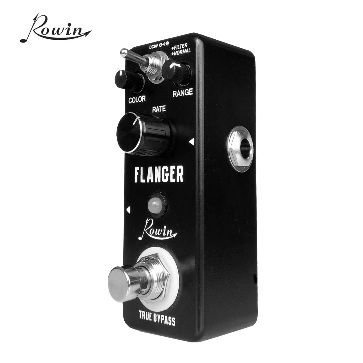 

Rowin Electric Guitar Pedal Flanger Analog Classic Bass Pedal Great Sounds Flange Effect Ture Bybass 2 Modes Effector LEF-312