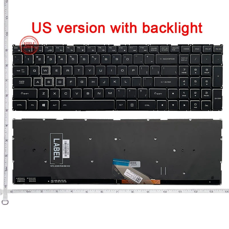 

New US English Laptop Keyboard For ThundeRobot TR 911 AIR 911M 911-pro Dino-4k X5TA X7A X6 X5 X8 X8S X6A G8000N G8000M