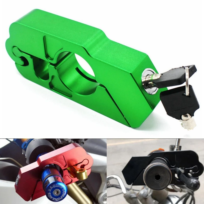 Motorcycle Handlebar Lock ATV Brake Clutch Security Safety Theft Protection Lock For Z650 Z900 Z900RS Z800 Z1000 Z750