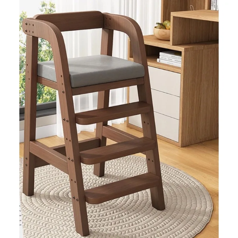 

Adjustable Kids Wooden Chair Study Desk Posture Correction Seat Student Writing Table Chair Ergonomic Preschool Furniture