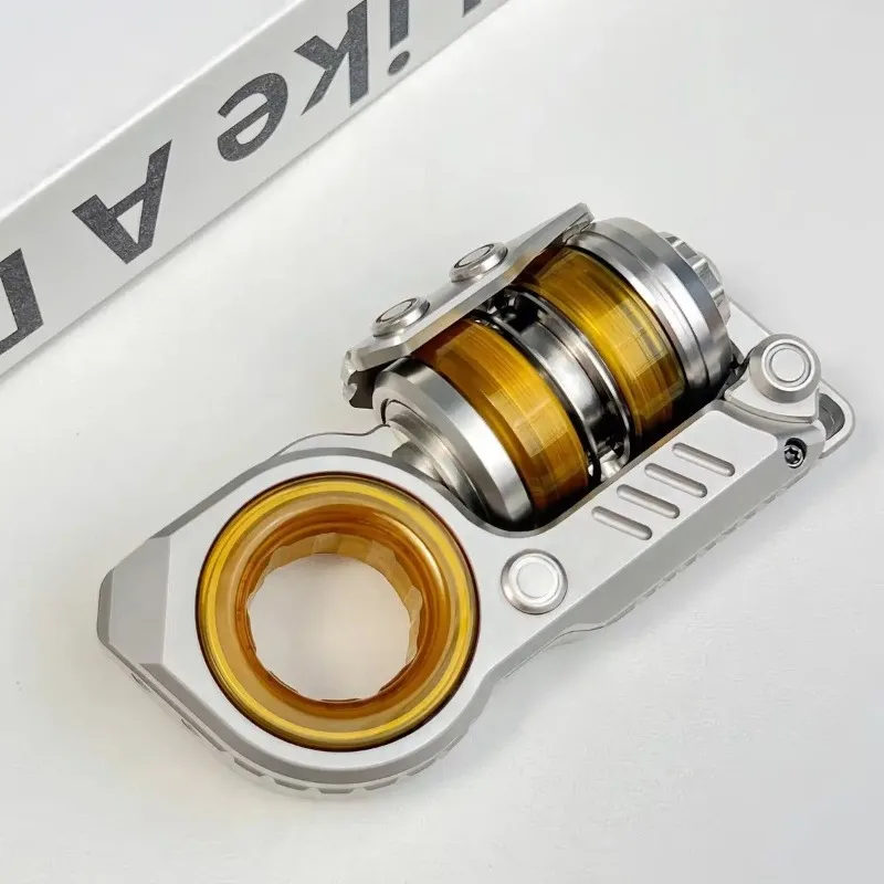 Picture 5: Rock Climbing Auto Lock Descender Pulley Self‑brake Rope Grab For Rappelling Rescue High‑altitude Operation
