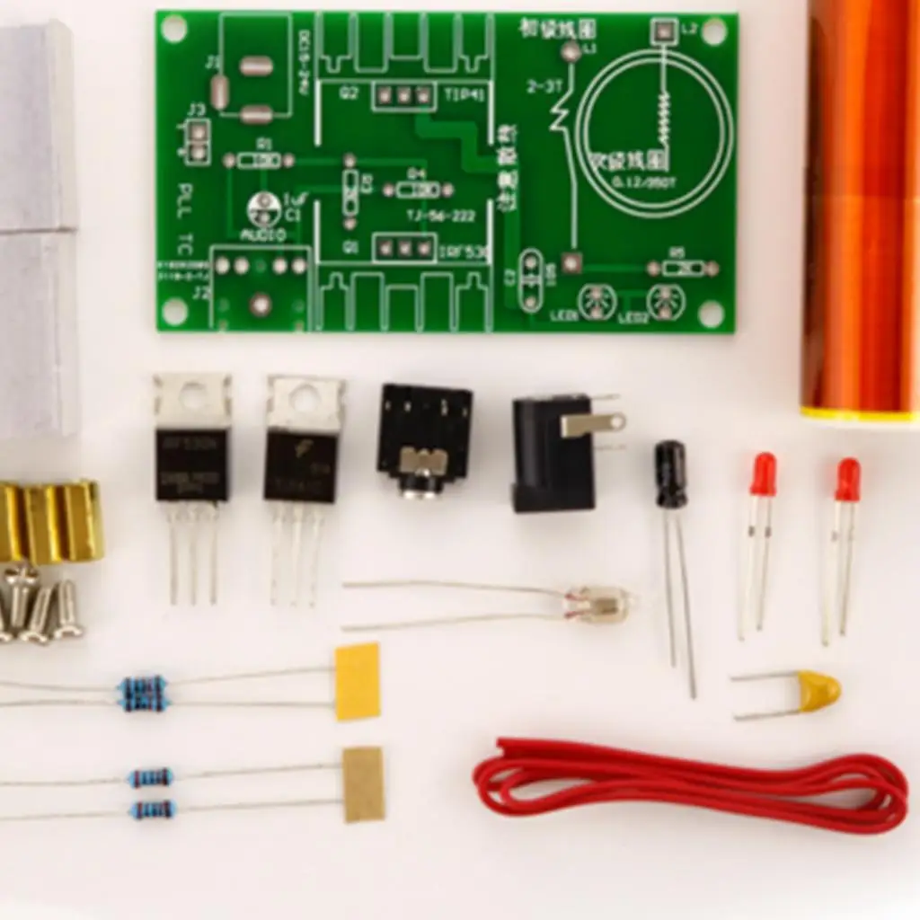 Small Musical Tesla Coil Plasma Speaker 15W DIY Circuit Board Kit for Wireless Audio and LED Lighting - view 6