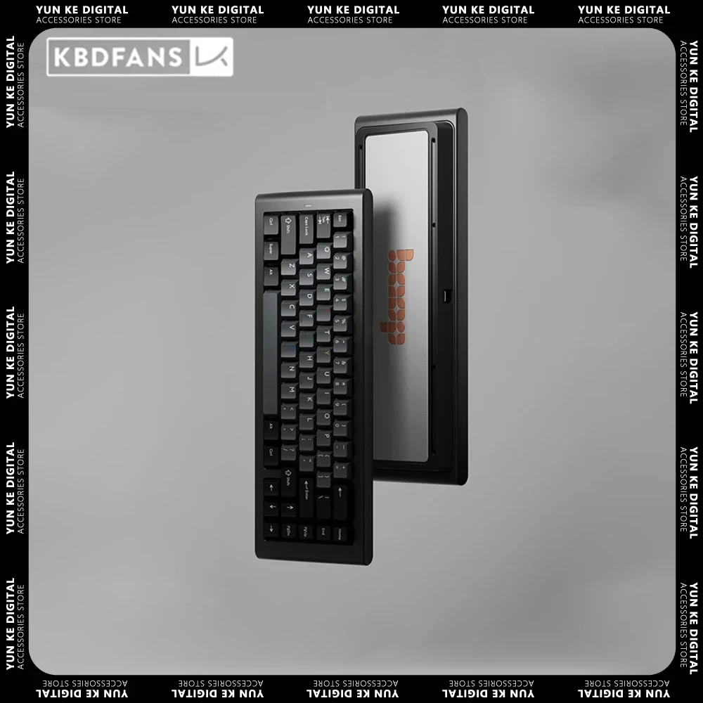 

Механическая клавиатура KBDfans BOOP65, механическая Проводная игровая клавиатура с Bluetooth, клавиатура из алюминиевого сплава под заказ, игровые аксессуары