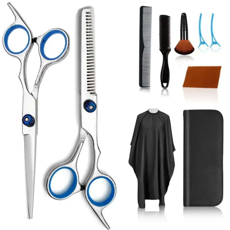 

Hair Scissors Professional Hairdressing Set Barber Thinning Shears Cutting Tool Hairdresser