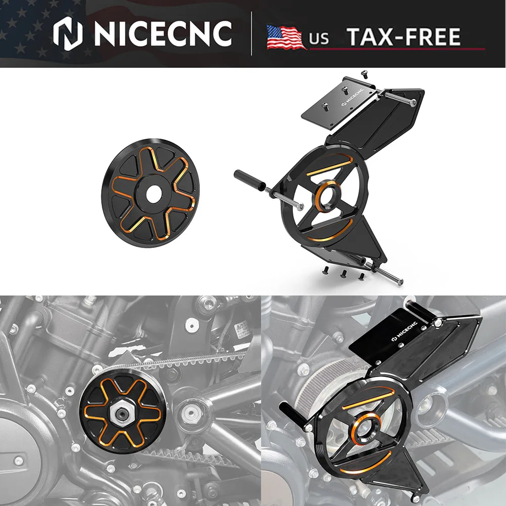 

NICECNC For Harley Sportster S RH1250S 2021-2024 Front Wheel Sprocket Cover Guard Nightster RH975 Special RH975S 2022-2024