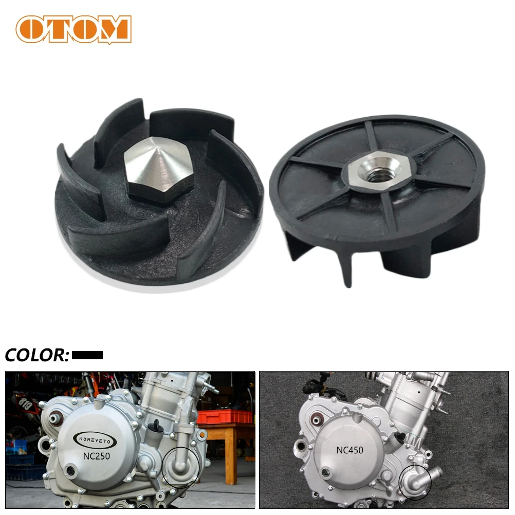 Motorcycle Water Pump Impeller Gear ZS177MM ZS194MQ-2 Engine Screw Cover For ZHONGSHEN NC250 NC450 AVANTIS ENDURO MOTOLAND KAYO