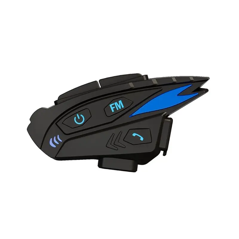 Classic-Motorcycle Helmet Headset Bluetooth Intercom Headset FM 2-Rider Communication Headset
