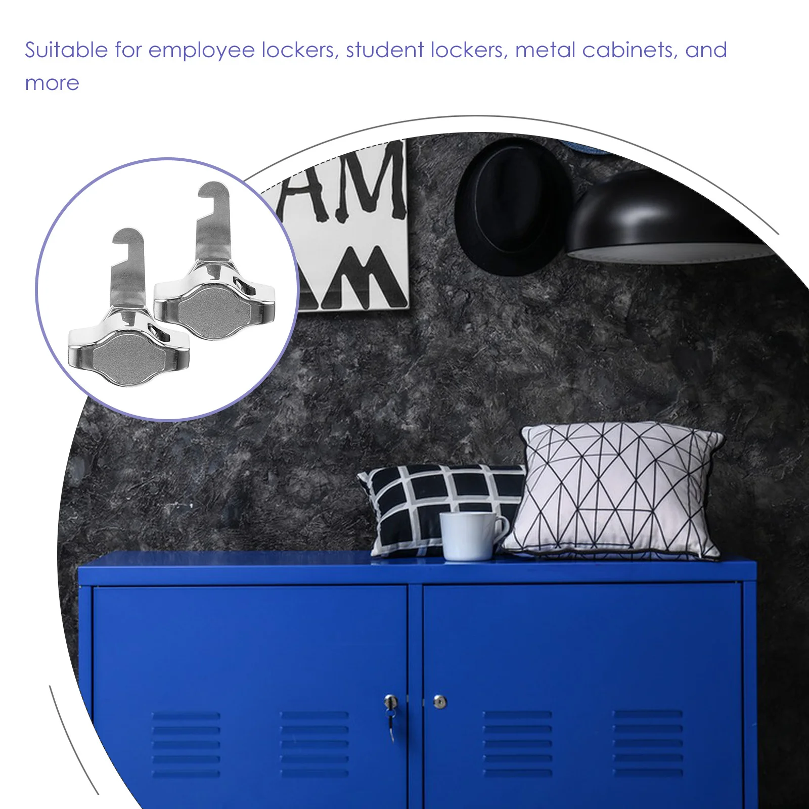 

2pcs Cabinet Keys Heavy Electric Box Duty Door For Drawer Safety Security Lock Zinc Alloy File Cabinet Lock Accessory