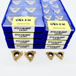 Carbide Inserts Thread Tool Turning RT16.01 RT22.01 CNC Lathe Steel processing, High-Quality Thread Cutting