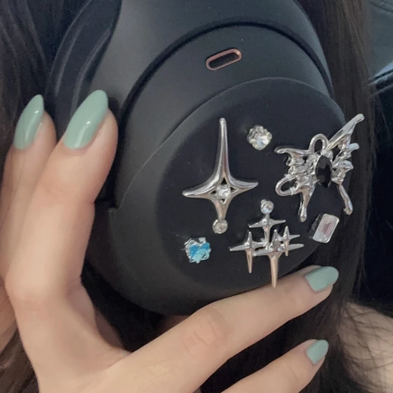 Butterfly Flash Headband Cover for Sony WH-1000XM4/XM5/WH-1000XM3 Headphones Protective Decor Accessory Decor Custom Peripheral