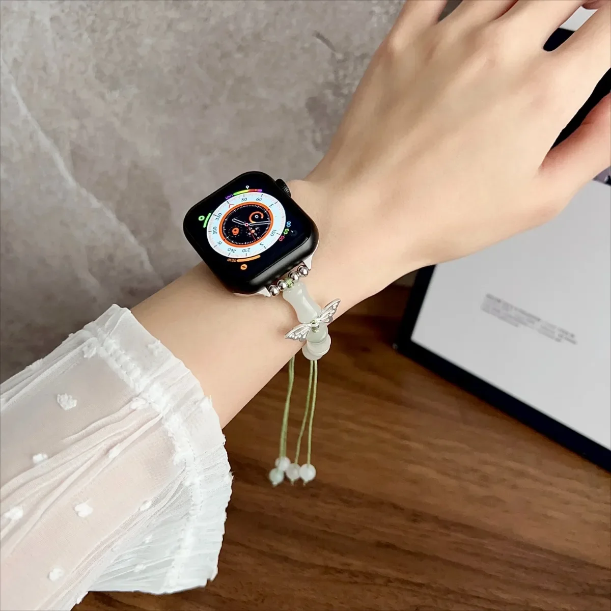 Jewelry Watchband Strap For iWatch Ultra 2 Series 10/9/8/7/6/5 Fashion Bracelet Watch Strap 42/44/45/46/49mm 38/40/41mm_voghion.com