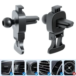 Universal Car Air Vent Clip 17mm Ball Head for Car Phone Holder Stand Support Car Mobile Phone Mount GPS Bracket Accessory
