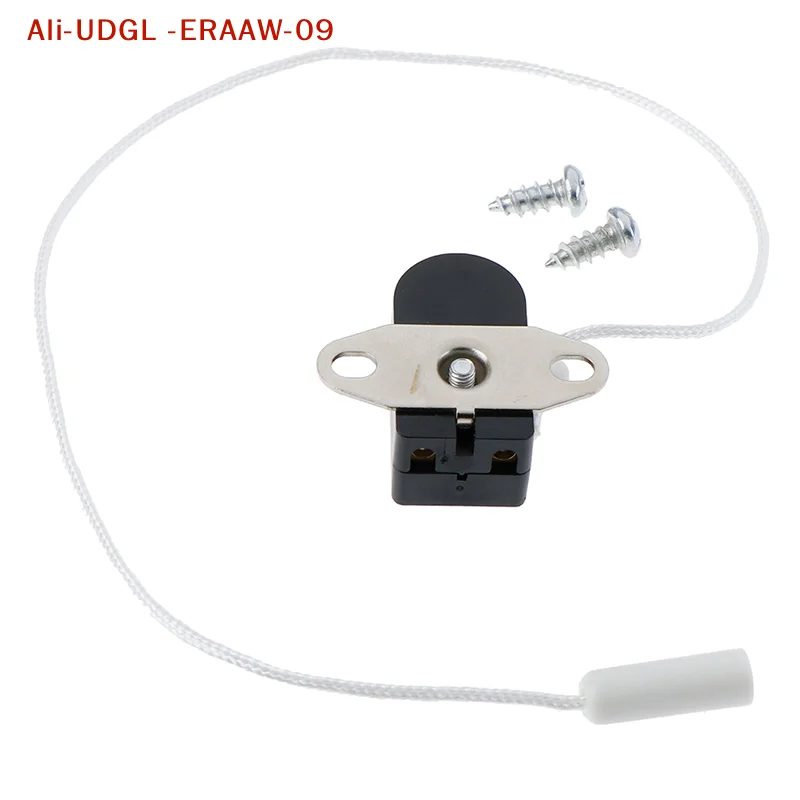 1PC Lamp Pull Cord Mini Switch Pull Wire Switch Universal Pull Chain Cord For Ceiling Lamp Switch Replacement Tools Push Button