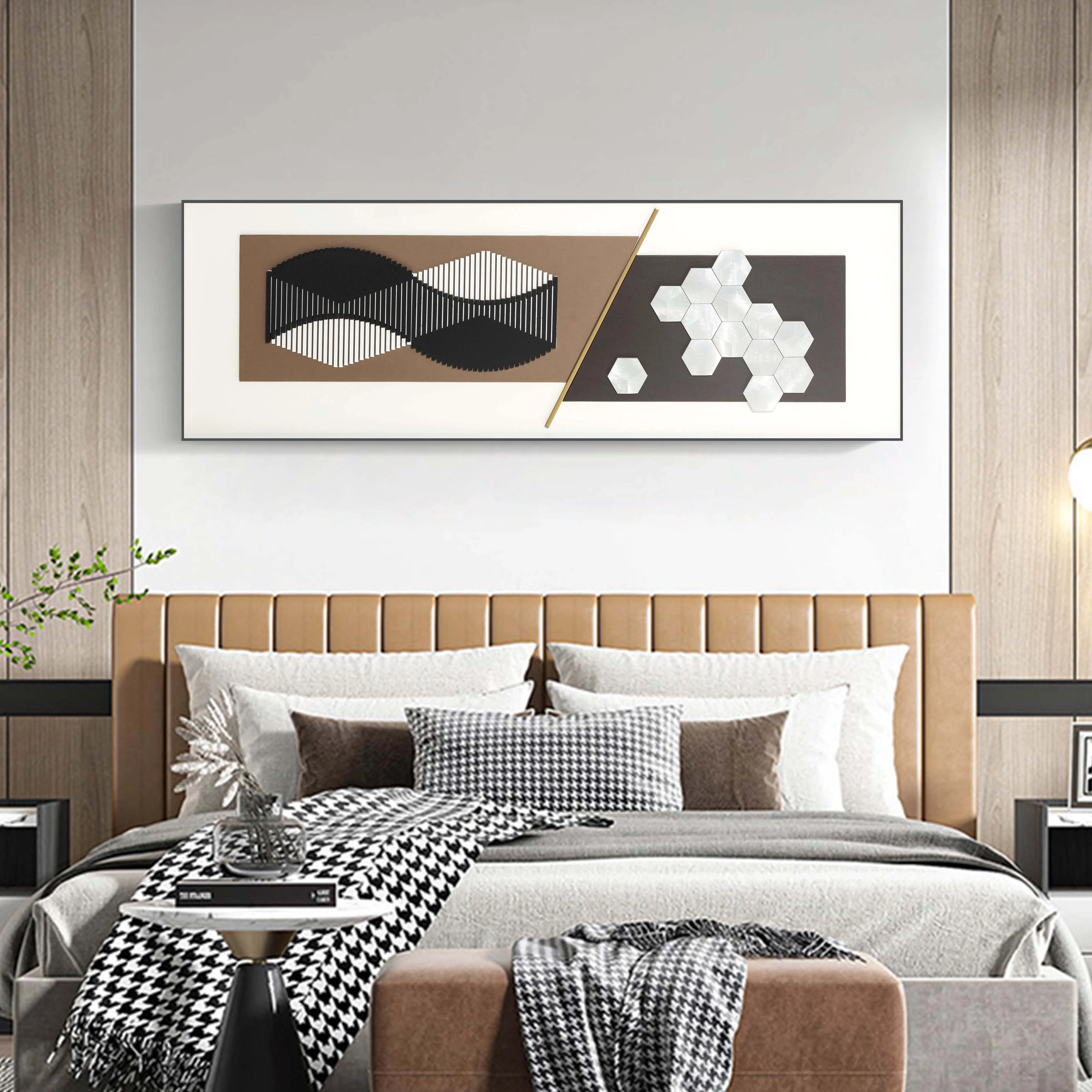 -For Bedside Painting Simple Modern  Abstract Painting Hotel Home Office Decoration Paintings and Wall Arts&