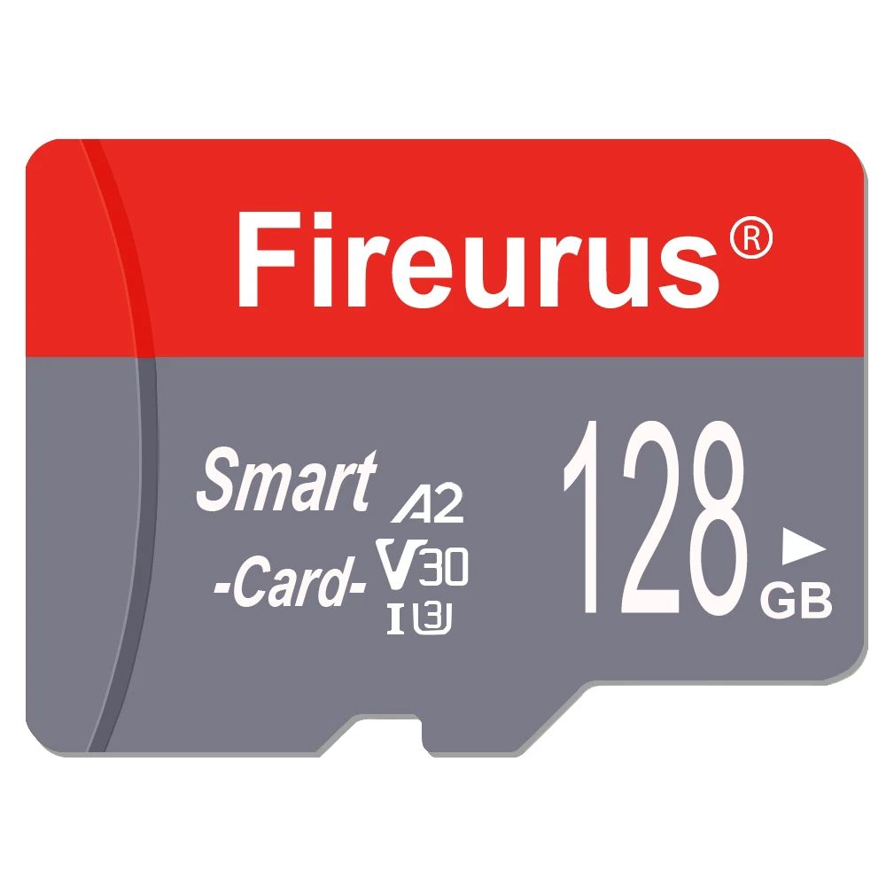 A2 V30 Fireurus carte mémoire haute vitesse U3 32GB 64GB Micro TF carte SD 128GB 256GB carte TF pour appareils de Surveillance caméra