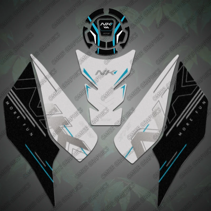 3M Tank Pad Motorcycle Protector Stickers Decals Accessories For CF MOTO 675NK CFMOTO NK 675