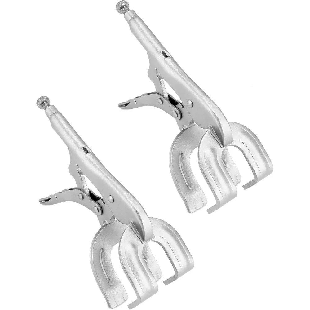 9 inch U-Shaped Welding Locking Pliers Adjustable,Multifunctional Metal Welding Clamp Plier, Quick-lock Release for Easy Removal
