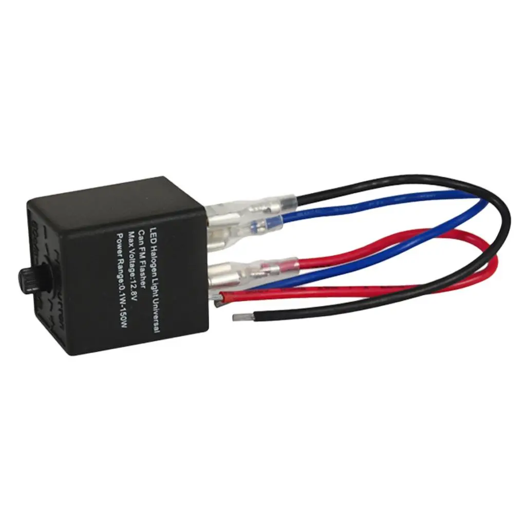 

3-Pin Speed Adjustable LED Steering Light Flasher Electronic Relay