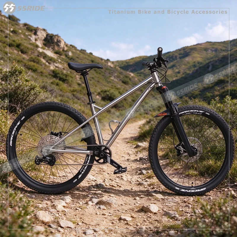 55RIDE Titanium MTB Frame 27.5