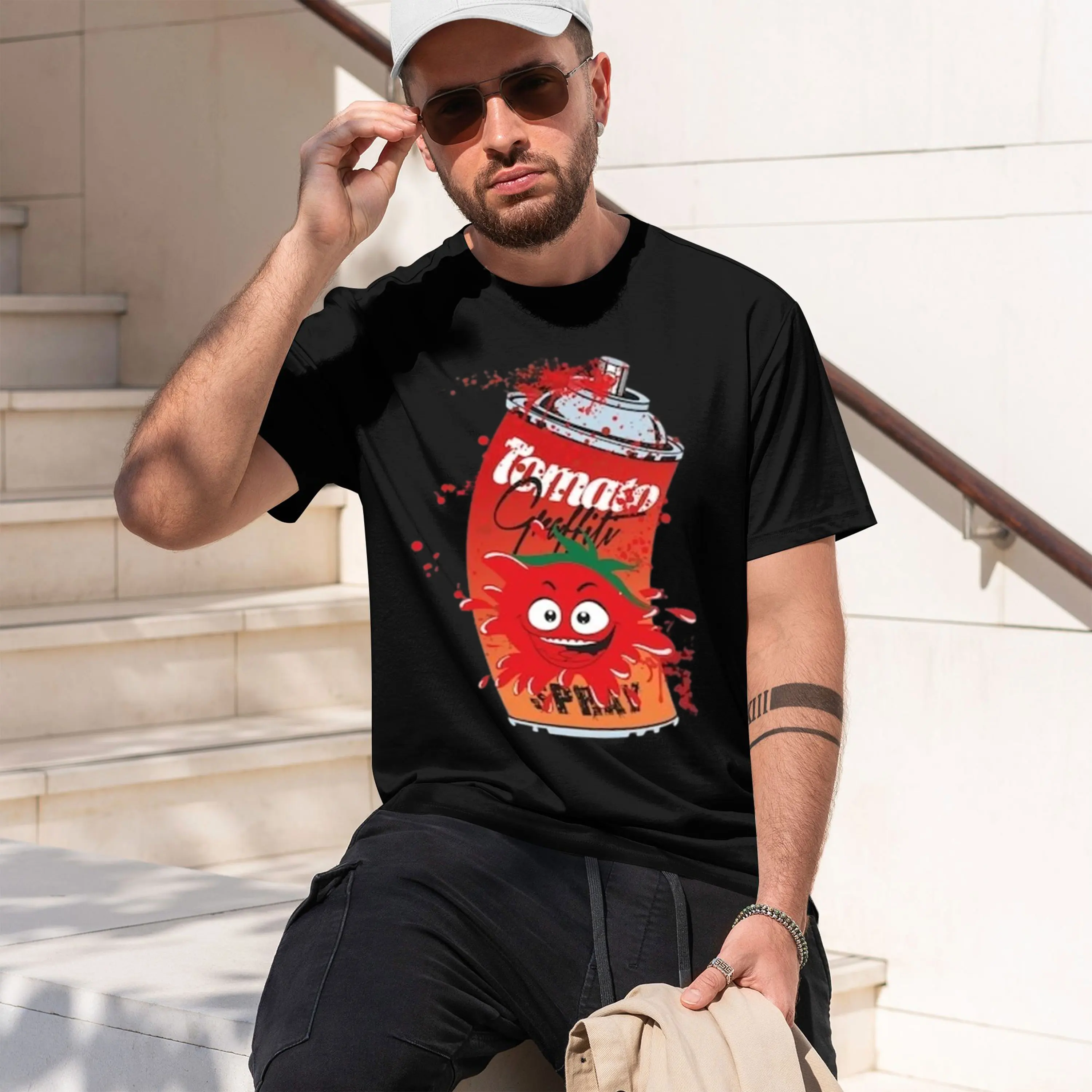 Emotion ions A Range of Positivity in Every Grh T Shirts Celebrating La Tomatina Woman Man Summer T-shirt 2026 New Model Men’s S