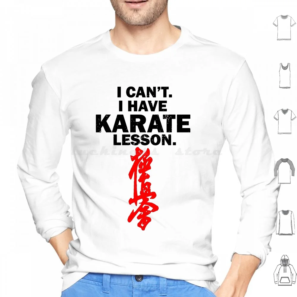 Kyokushin Karate Lesson Hoodie cotton Long Sleeve Kyokushin Karate Fighter Kyokushin Symbol Kyokushin Kai Kyokushin