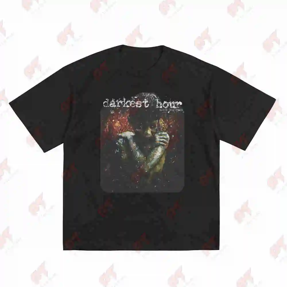Darkest Hour Band Short Sleeve Tee 100% Cotton T-Shirt