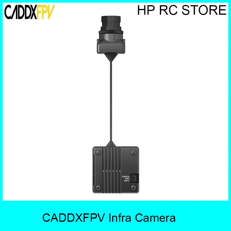 CADDX Infra V2 No-Light Night FPV Camera 0 Lux 1500TVL 131° FOV Analog VTX Kit for RC Drone Quadcopter
