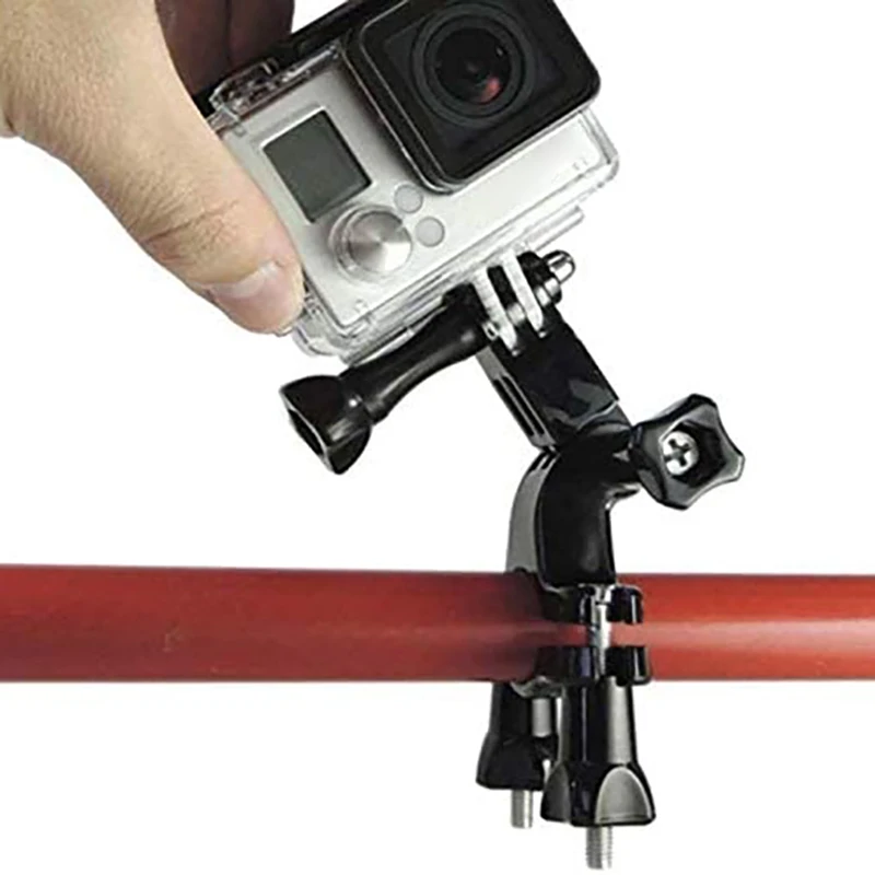 Bicycle Bike Handlebar Mount Adapter for GoPro Hero Three Way Adjustable Bike Seatpost Three Way Adjustable Pivot Arm