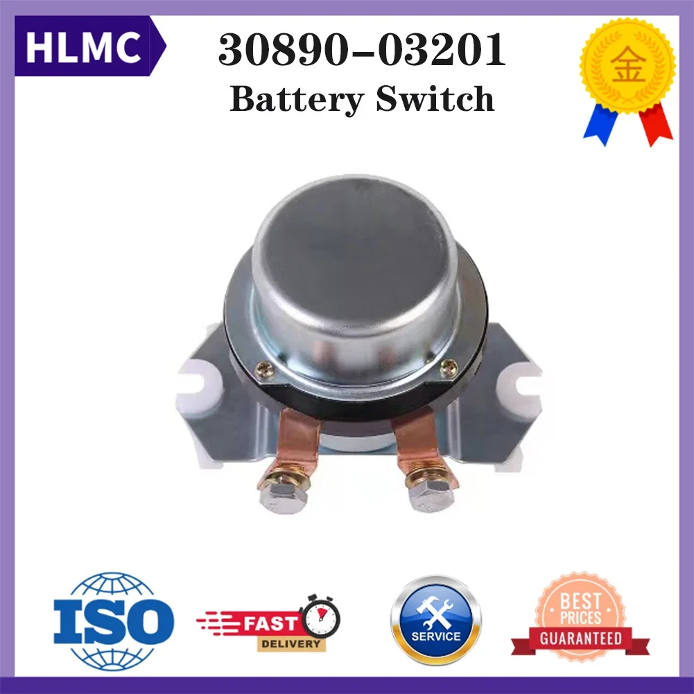 Electrode Relay 24V Battery Switch  HD820 HD1023 Excavator Parts Kato Battery Relay Switch 30890-03201