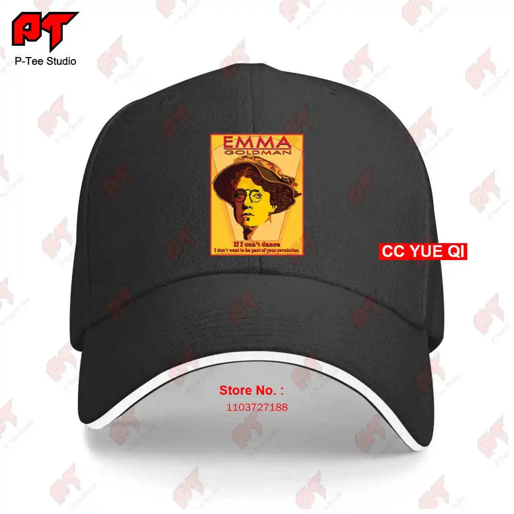 Emma Goldman If I Can'T Dance Don'T Want To Be Part Of Your Revolution Baseball Caps Truck Cap 5G0N