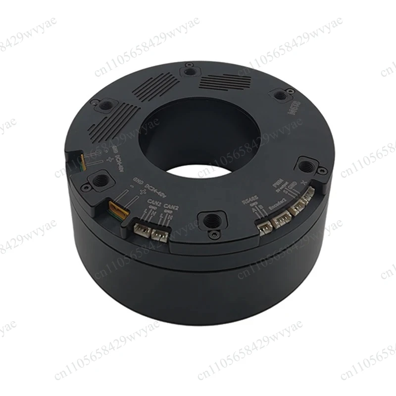 Big Size Hollow Shaft Brushless DC Motor OT10025 Center Hole High Torque Servo Motor