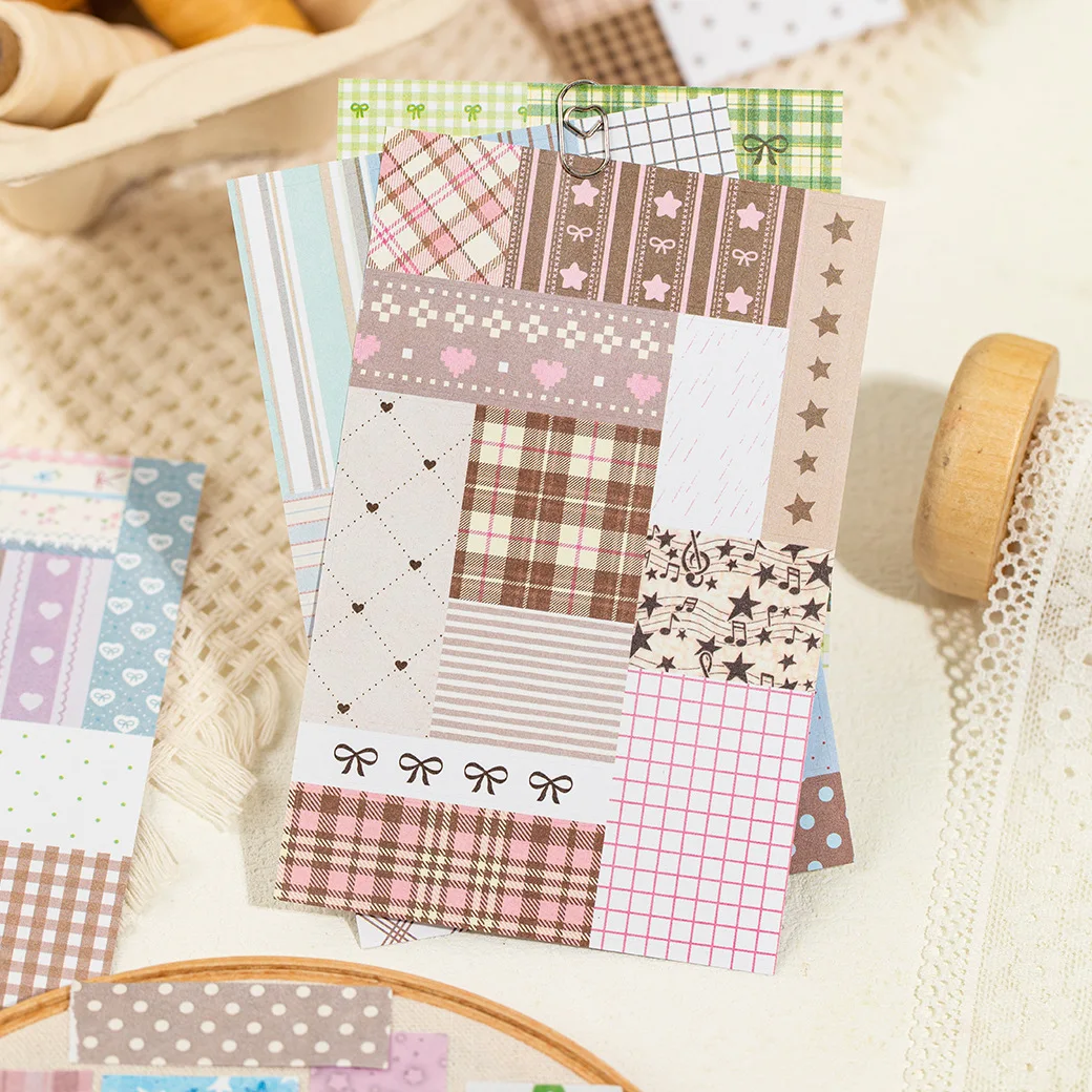 

30pcs/lot Kawaii Scrapbook Stickers Half Sugar Diary Scrapbooking Supplies diary Planner Decorative Craft Stationery Sticker