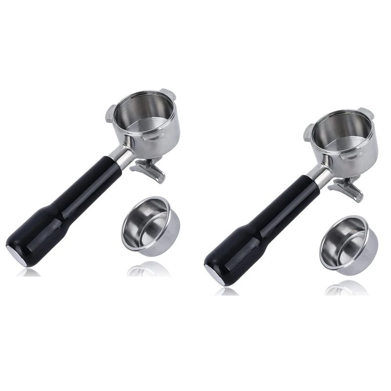 Retail 2X, 54Mm Portafilter For Breville BES870XL, BES870BSXL, BES878BSS, BES840XL Stainless Portafilter Filter Holder