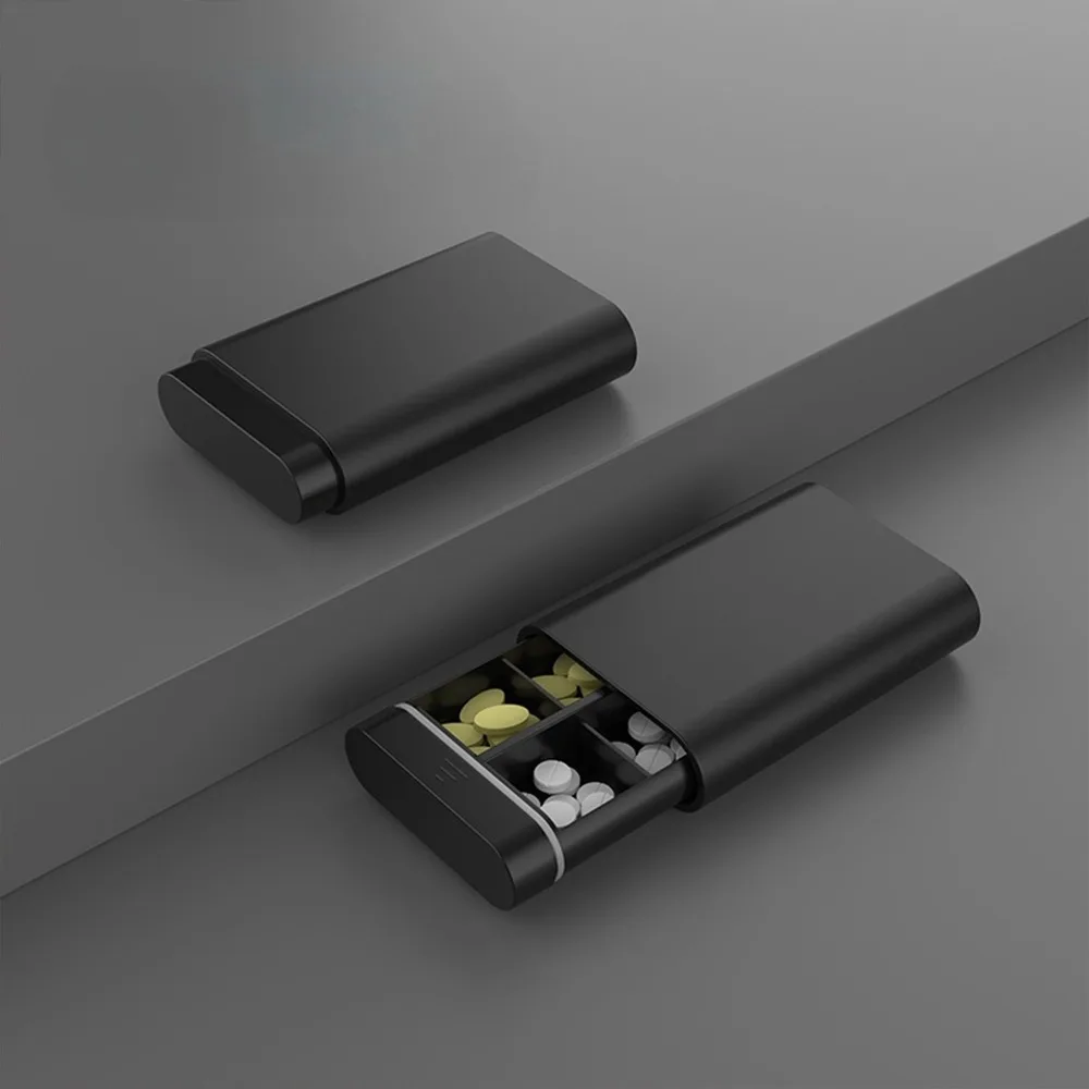 

Новые портативные мини-футляры для таблеток для беременных, контейнер для лекарств, рыбьих масел, органайзер с 6 сетками, дорожная коробка для витаминов, маленькая коробка для таблеток