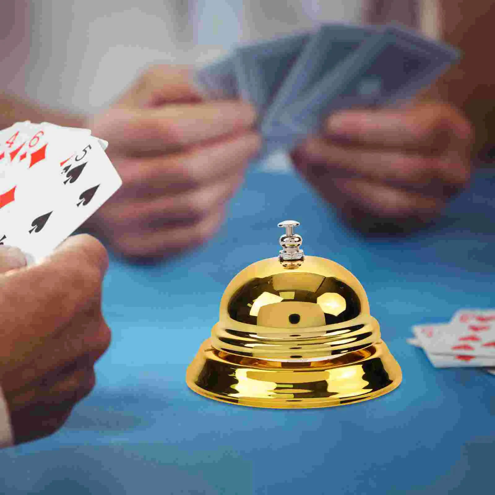 Ring The Bell Restaurante Llamada Pequeño Lindo Halloween presionando Clientes Ding Ringer