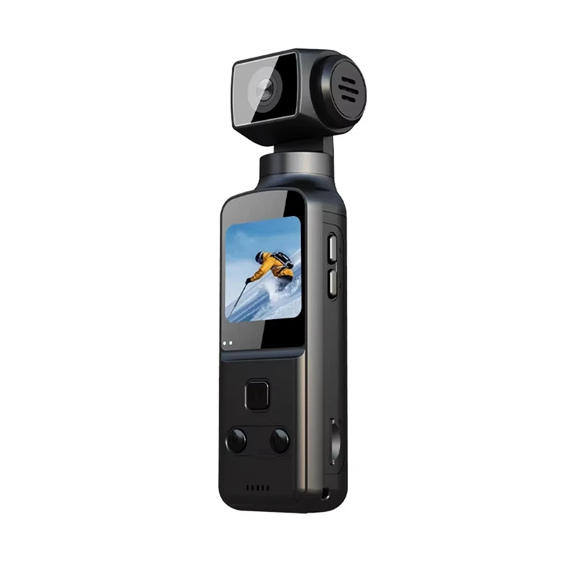 4K Pocket Digital Camera 1.33Inch Screen 270 Degrees Rotate Wifi Transmission Record Portable Sport Motion Camera