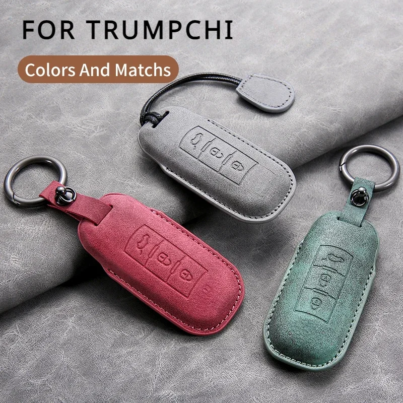 

Leather Car Key Case For Gac New Energy Trumpchi Aion S V Y LX Leather Car Key Cover for Aion S V Y LX GM8 GA6 SGS7 GS5 J14 J16