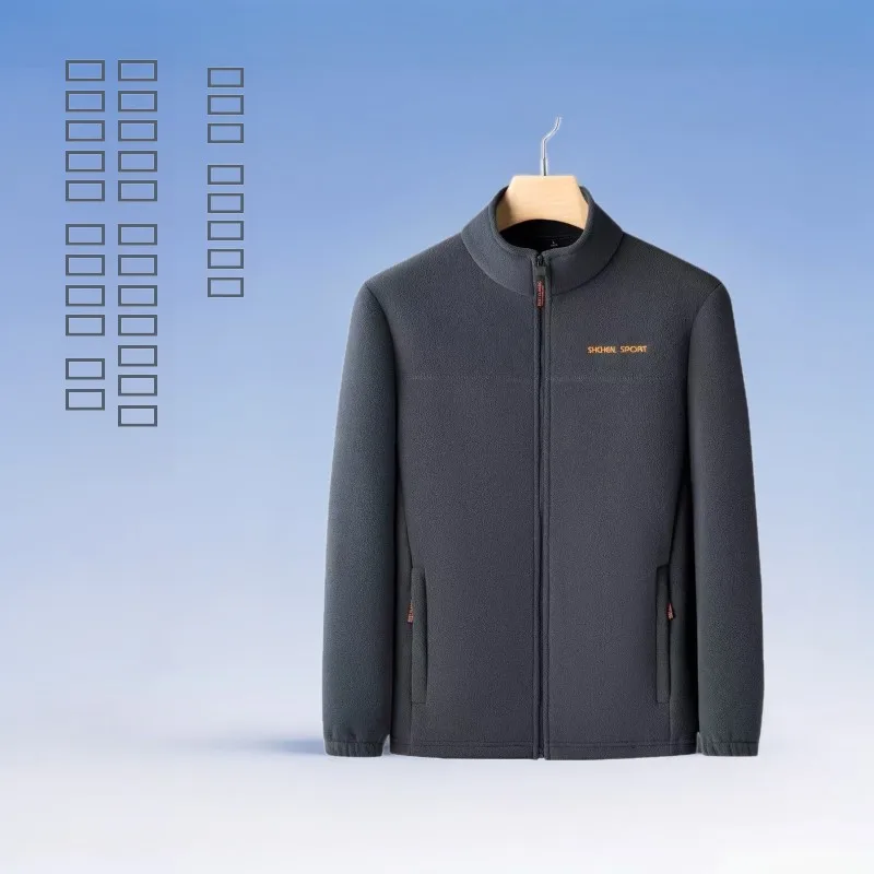 

Мужская теплая верхняя одежда с воротником-стойкой Fce Jaet, топ, зимнее пальто, повседневная повседневная одежда, материал полиэстера