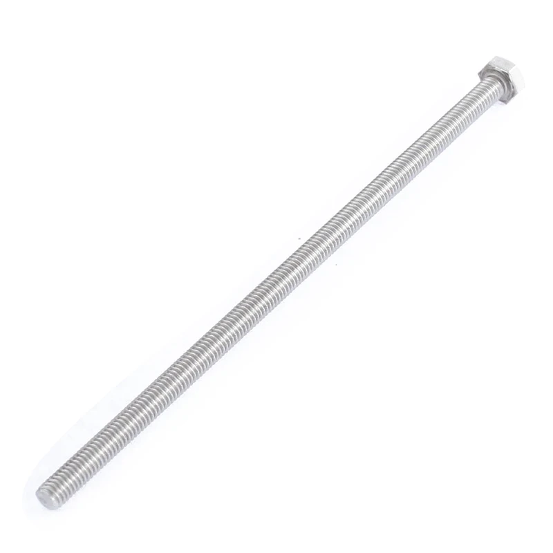 M6 x 150mm Fully Threaded Stainless Steel Hex Head Screw Bolt 4