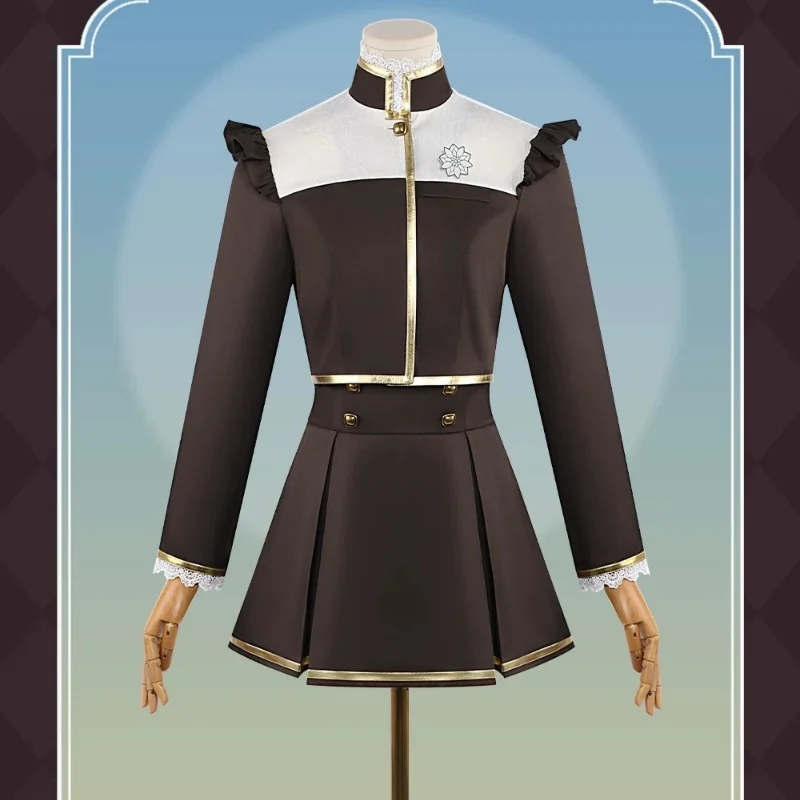 BanG Dream! Yume∞mita Viola Cosplay Costume Akiba High School Uniform Anime Role‑Play Outfit Full Set