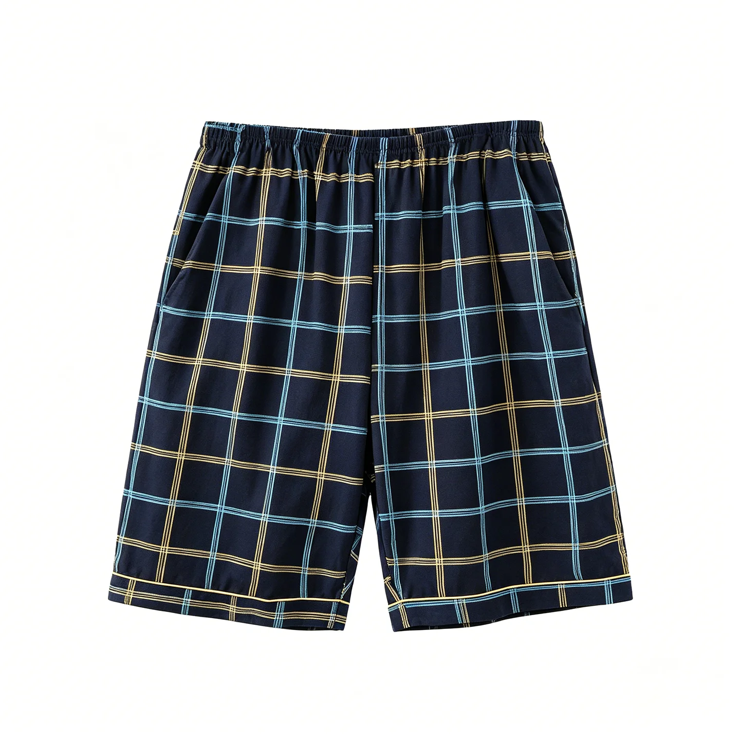 Dark blue window pane