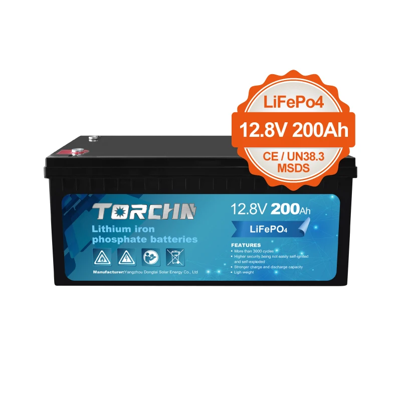 Rechargeable Lithium Iron Phosphate 200ah Rv Battery Deep Cycle 12.8v 100ah Lithium Storage Battery