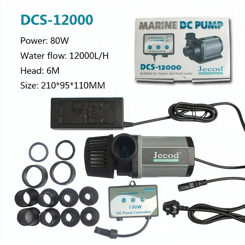 Jebao Jecod Water Pump DCS 1200-12000 L/H Series Aquarium Fish