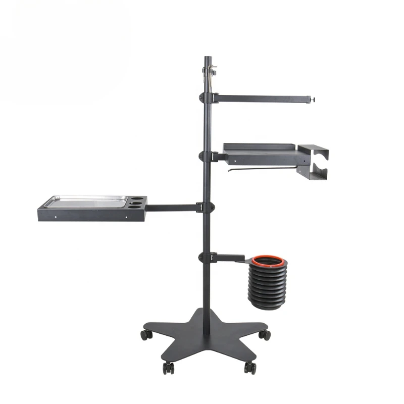 

USA stock 360 swivel tattoo workstation tool cart the accessory stand for tattoo multifunction