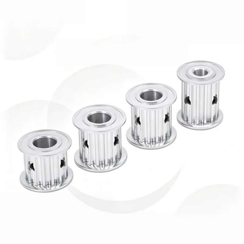 HTD5M Timing Pulley 17/19/21/23Teeth AF Type Synchronous Wheel Bore 5mm-20mm Belt Width 10/15/20mm Pitch 5mm Timing Belt Pulley