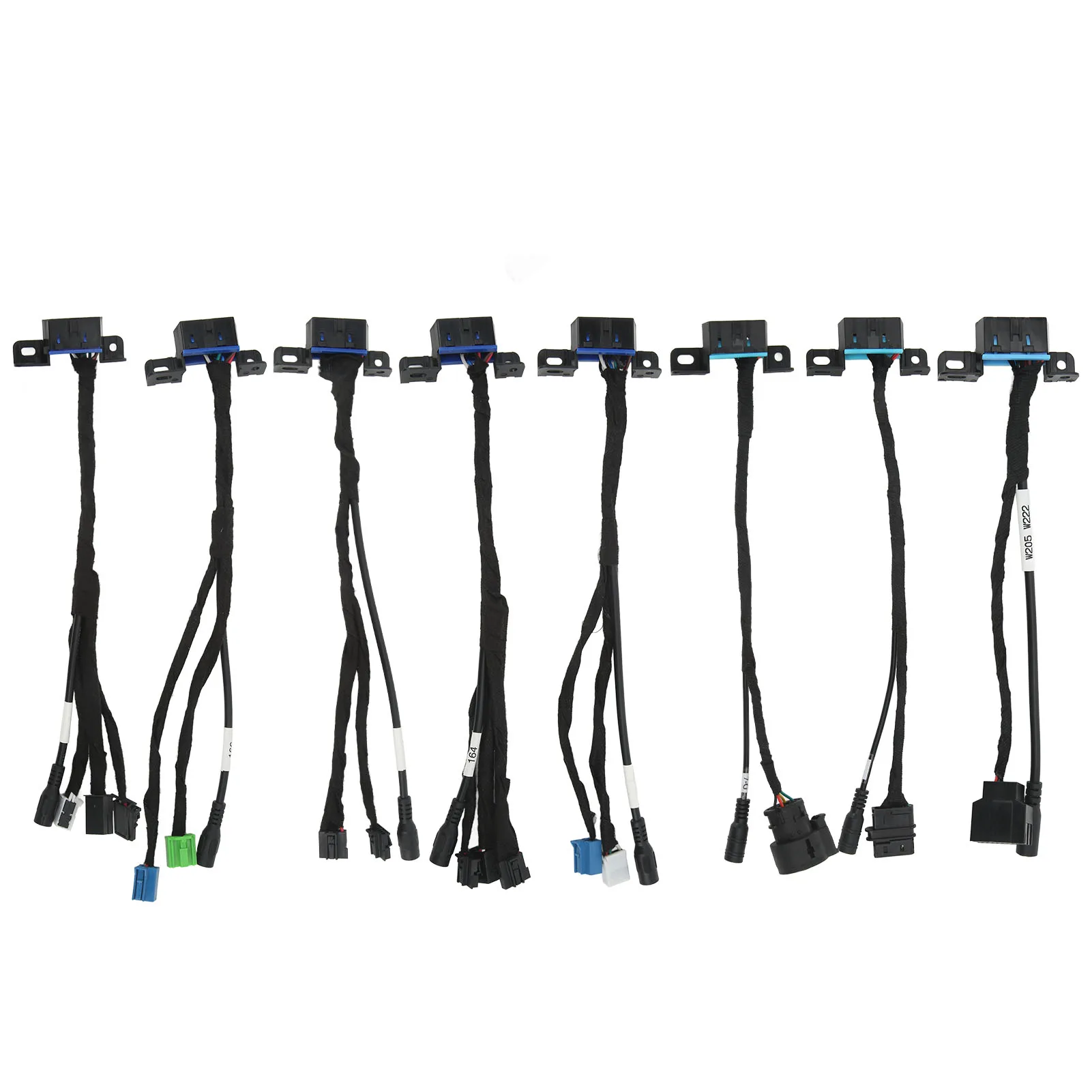 

8 шт. EIS ELV тестовая линия обнаружения кабеля диагностические инструменты для Benz W204 W211 автомобильный ремонт