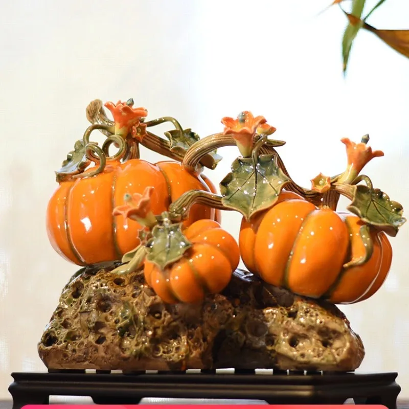 Ceramic pumpkin ornaments housewarming