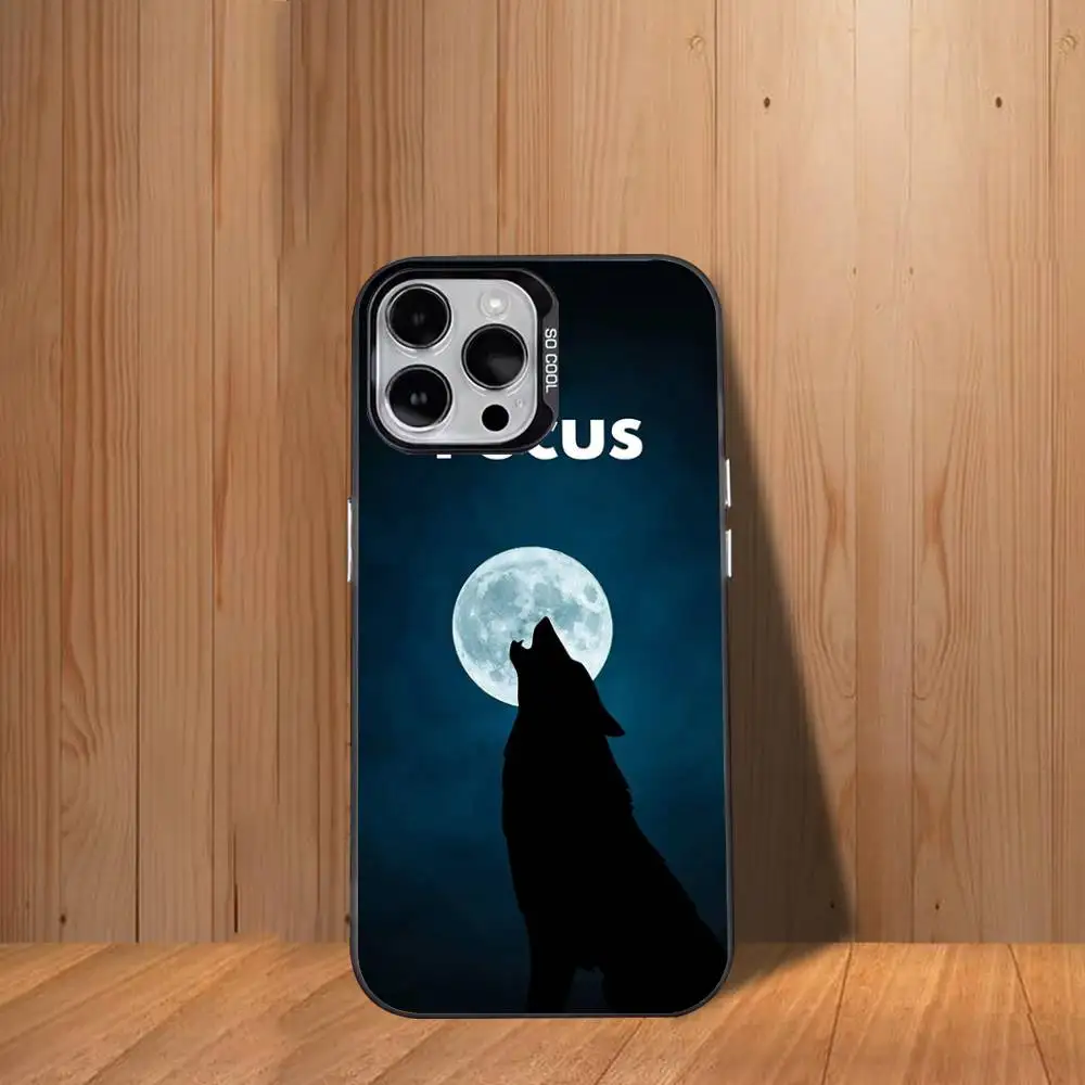 حافظة هاتف S-Sub Focus C-Contact لهاتف iPhone 17,16,15,14,13,12,11,Mini,Pro,SE,MAX غطاء أبيض غير لامع مقاوم للصدمات