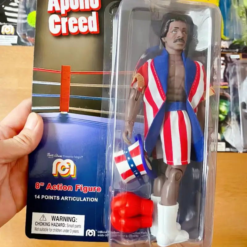 

Коллекционная фигурка Super7 Apollo Creed 8 дюймов, серия Movies Wave 12, в индивидуальной упаковке